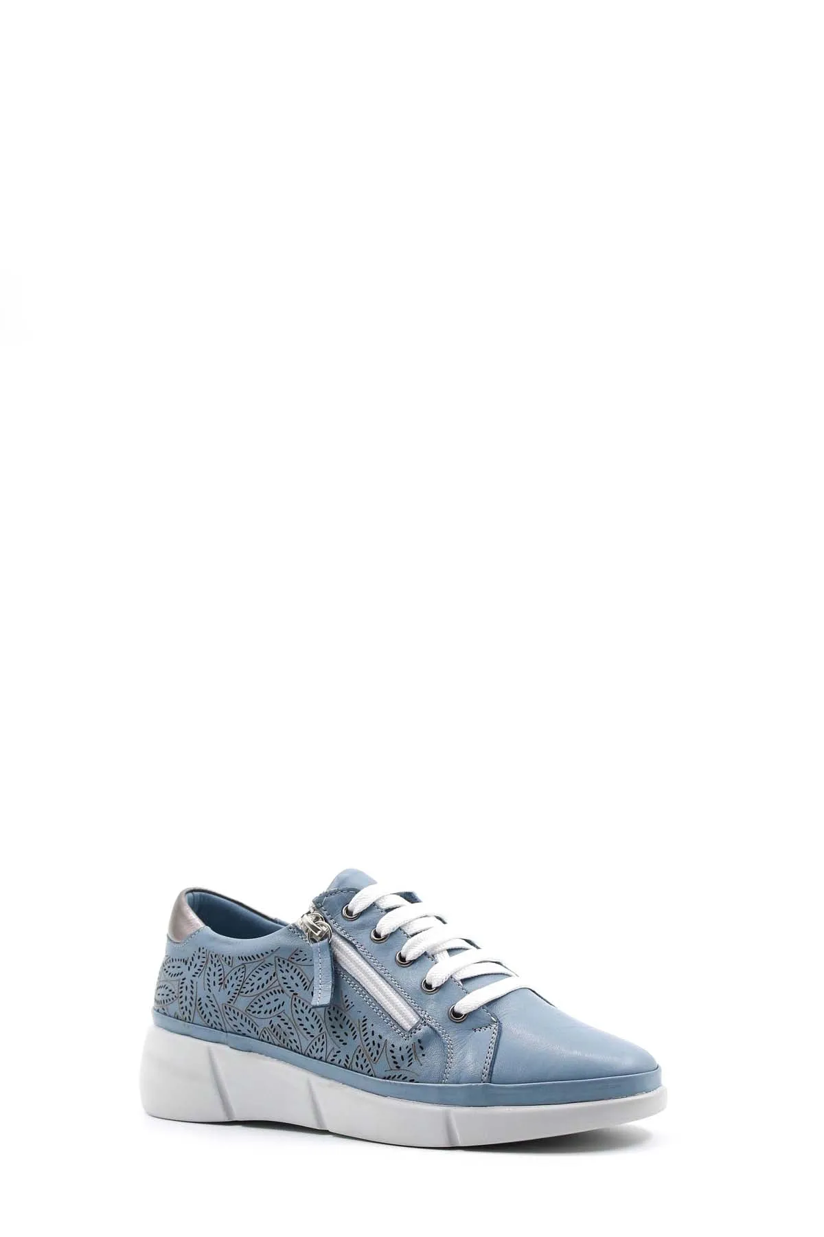 FST Genuine Leather Women's Casual Shoes 408ZA912-L-88 Blue - Tepatitlán de Morelos