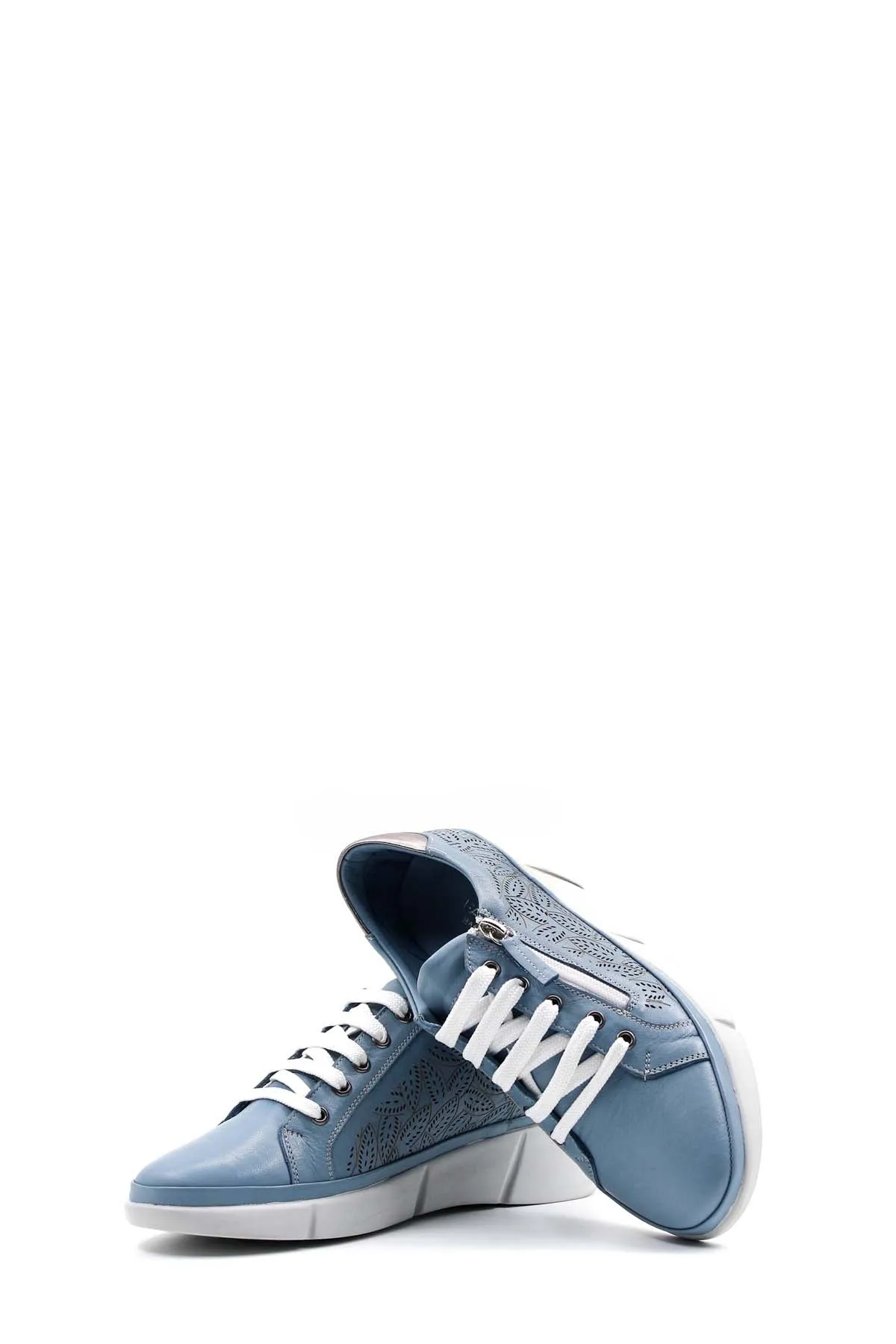 FST Genuine Leather Women's Casual Shoes 408ZA912-L-88 Blue - Tepatitlán de Morelos