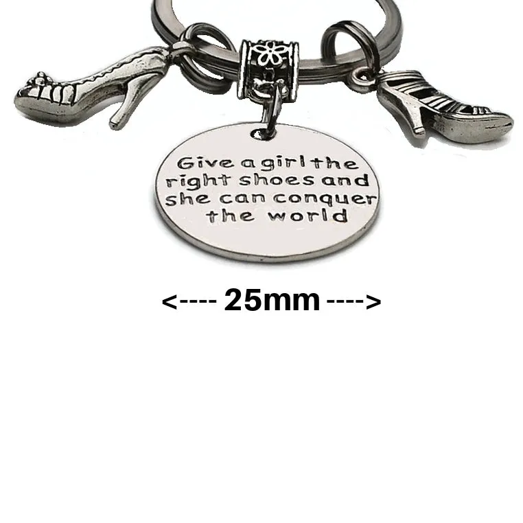 GIFT for SHOE LOVERS KEYCHAIN