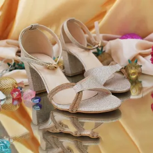 Golden Casual Sandal
