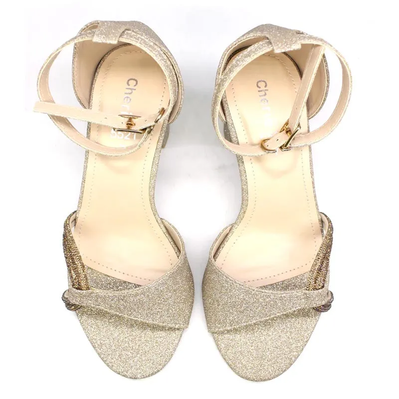 Golden Casual Sandal