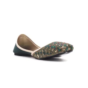 Green Casual Khusa EC8013
