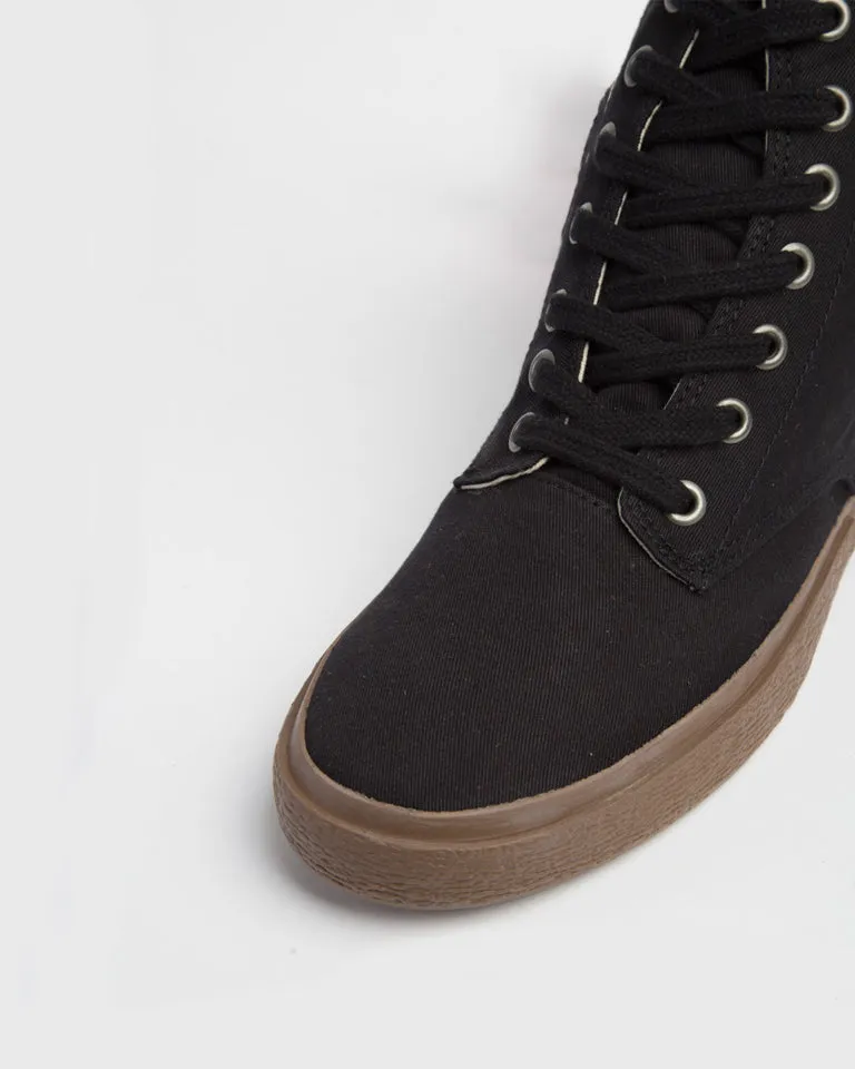 High Cut Performance Sneaker Black
