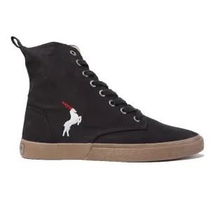 High Cut Performance Sneaker Black