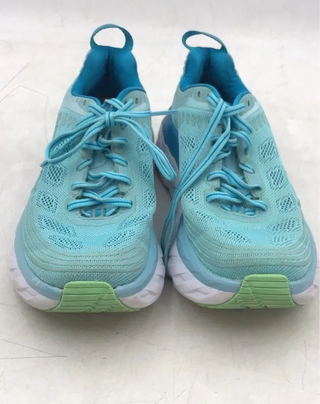 Hoka One One Women's Bondi 6 1019270 Blue Low-Top Running Shoes - Size 7