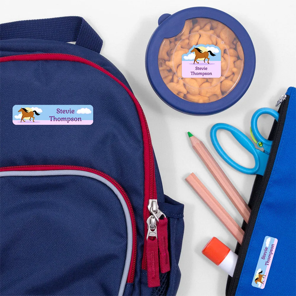 Horse Kindergarten Labels Pack