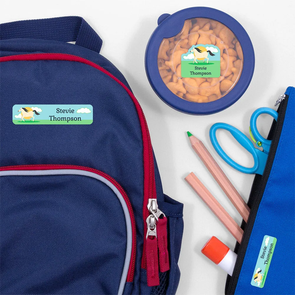 Horse Kindergarten Labels Pack