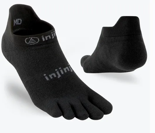 Injinji - Run Lightweight No Show - Black