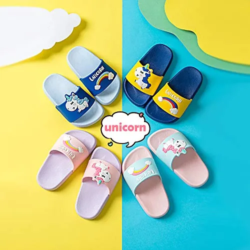 Kids Classic Cute Cartoon Lightweight Sandals (Sky Blue)