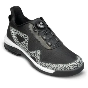 KR Strikeforce TPC The Gladiator Black/Stone High Performance Mens Left Hand Bowling Shoes