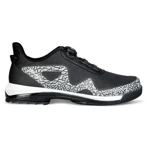 KR Strikeforce TPC The Gladiator Black/Stone High Performance Mens Left Hand Bowling Shoes