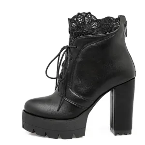 Lace Willow Boots