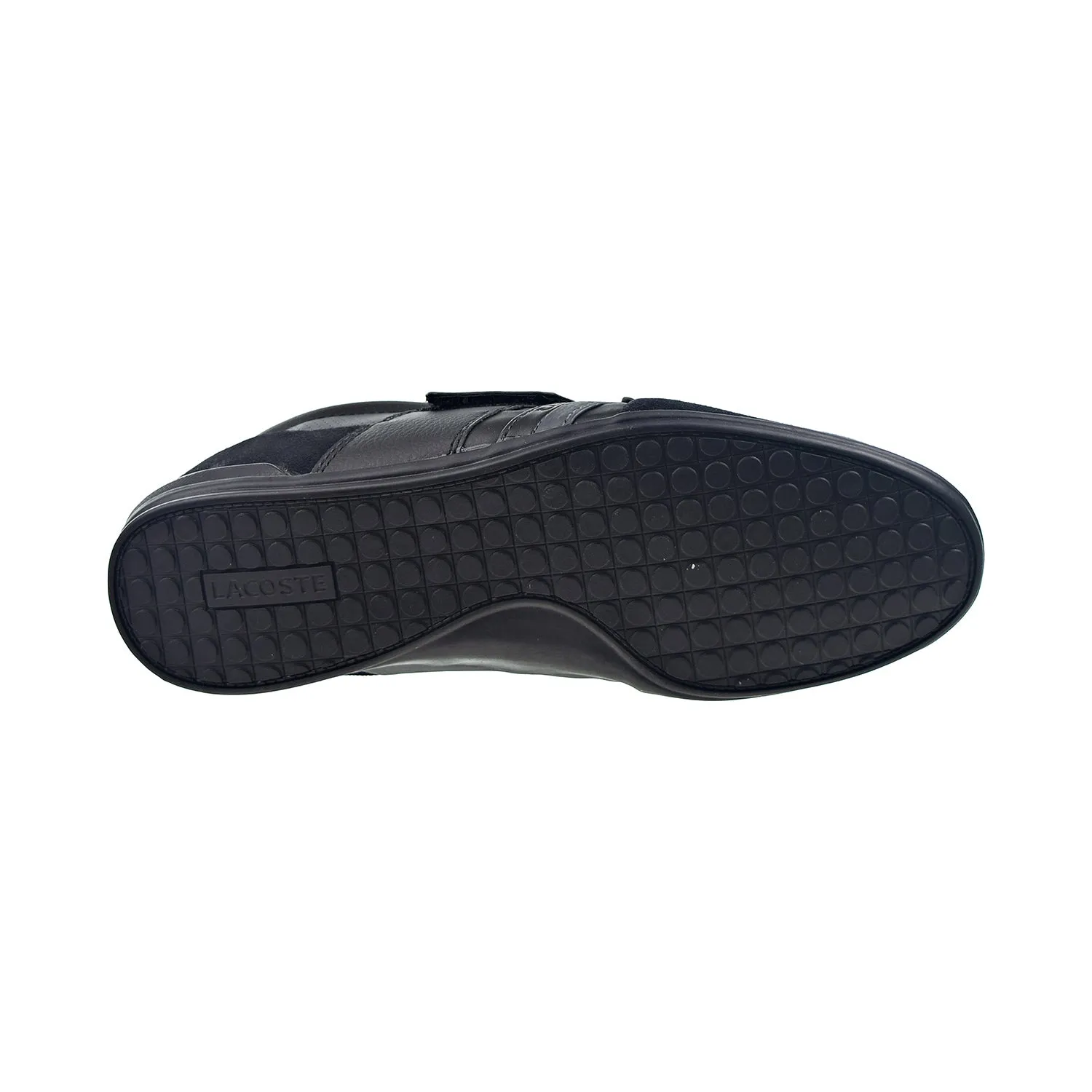 Lacoste Misano Strap Suede Men's Shoes Black-Dark Grey