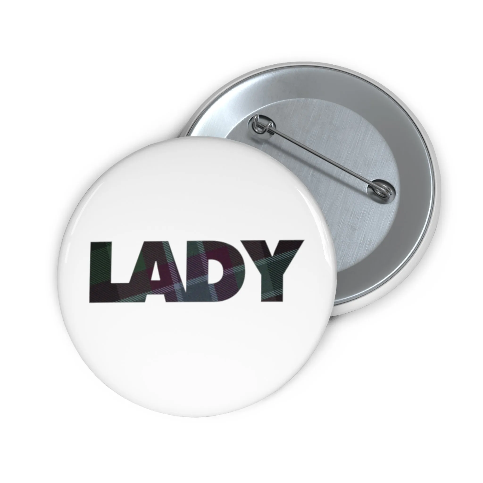 Lady Pin Button