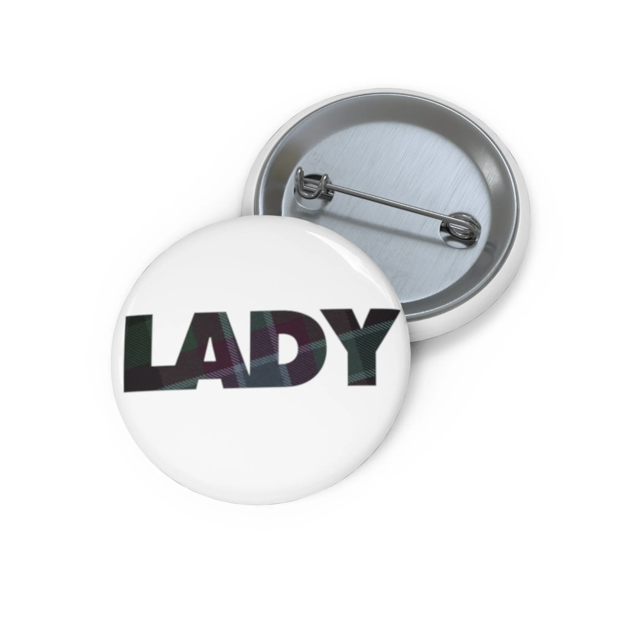Lady Pin Button