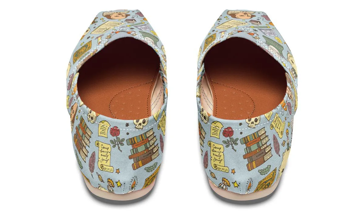 Literature Pattern Shoes
