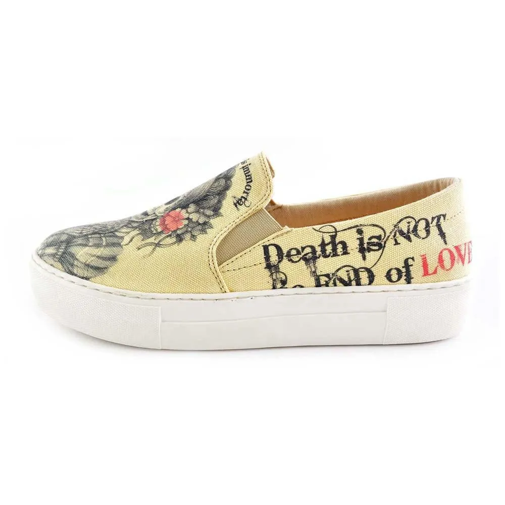 Love is Immortal Slip on Sneakers Shoes VNY101