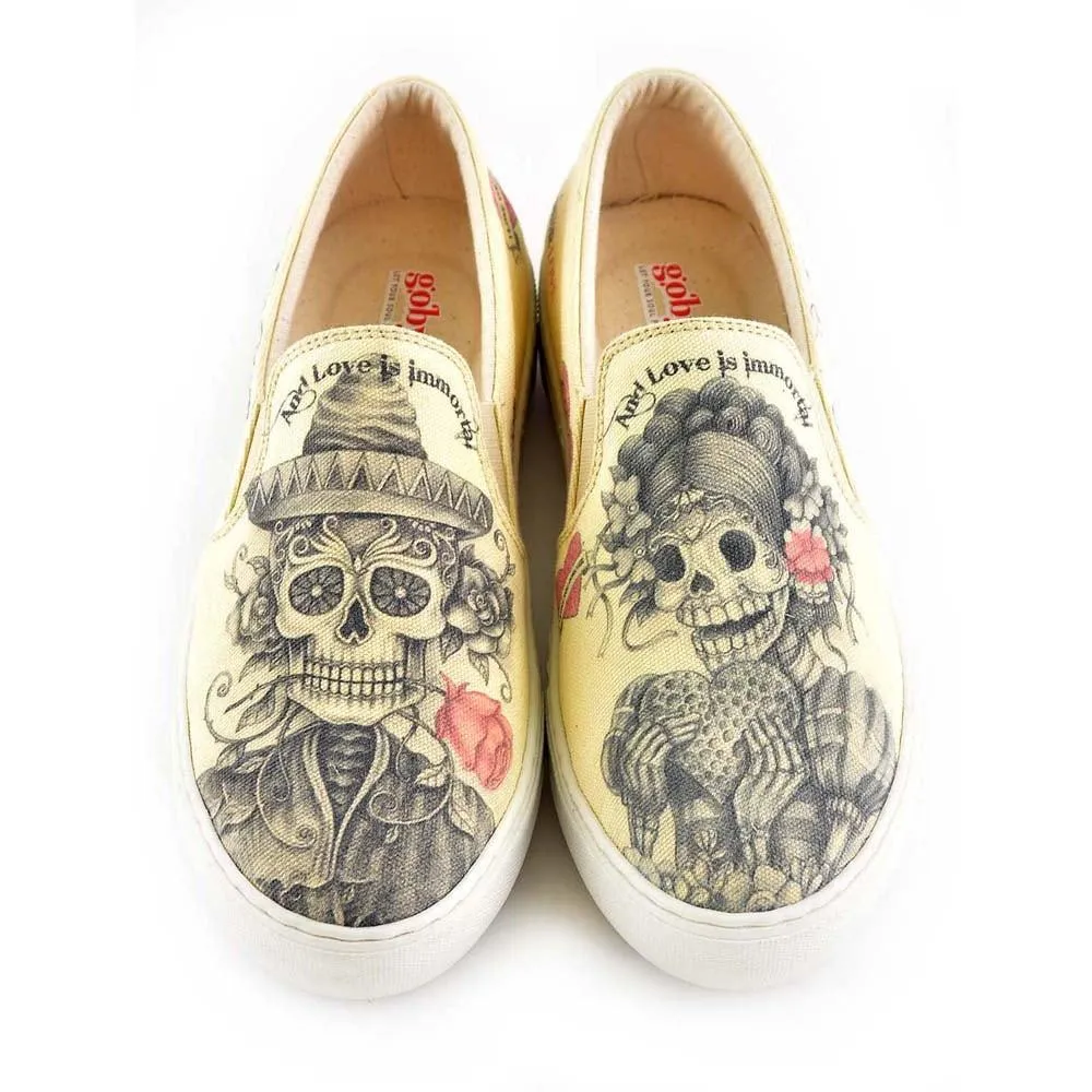 Love is Immortal Slip on Sneakers Shoes VNY101