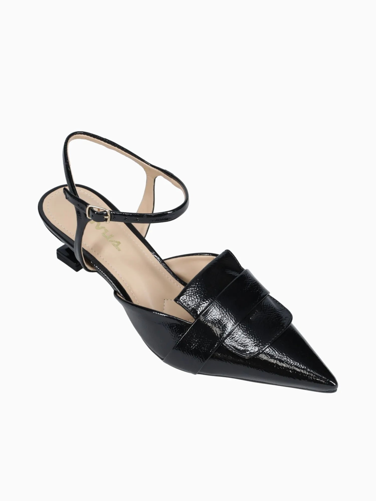 Luciana Black Glossy Patent