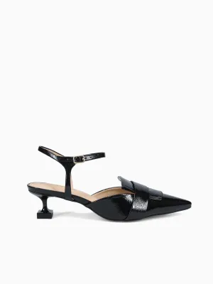 Luciana Black Glossy Patent