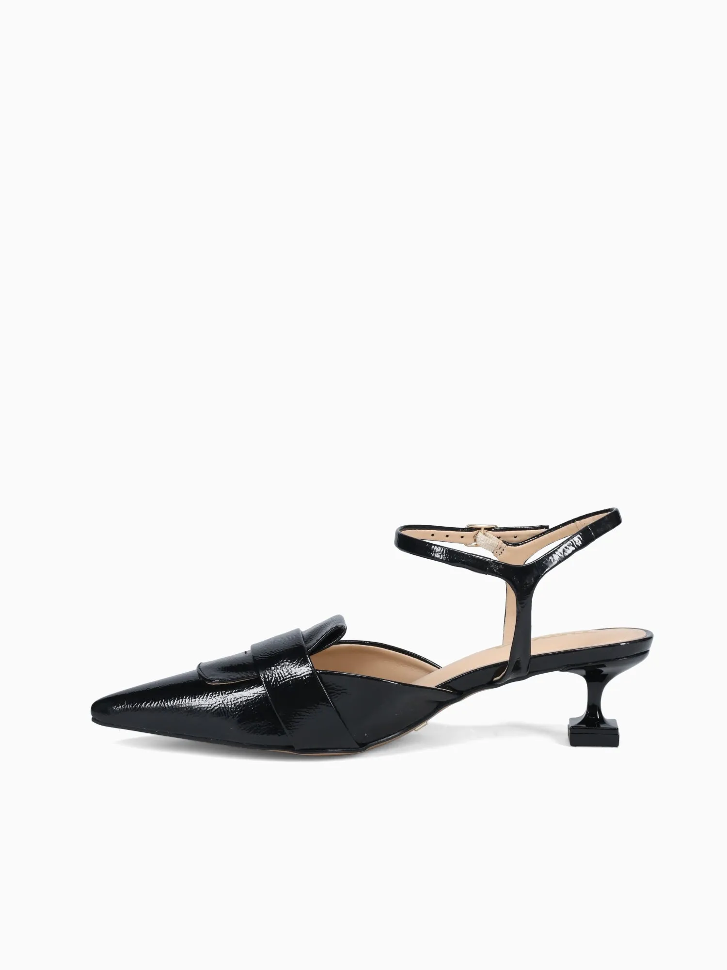 Luciana Black Glossy Patent
