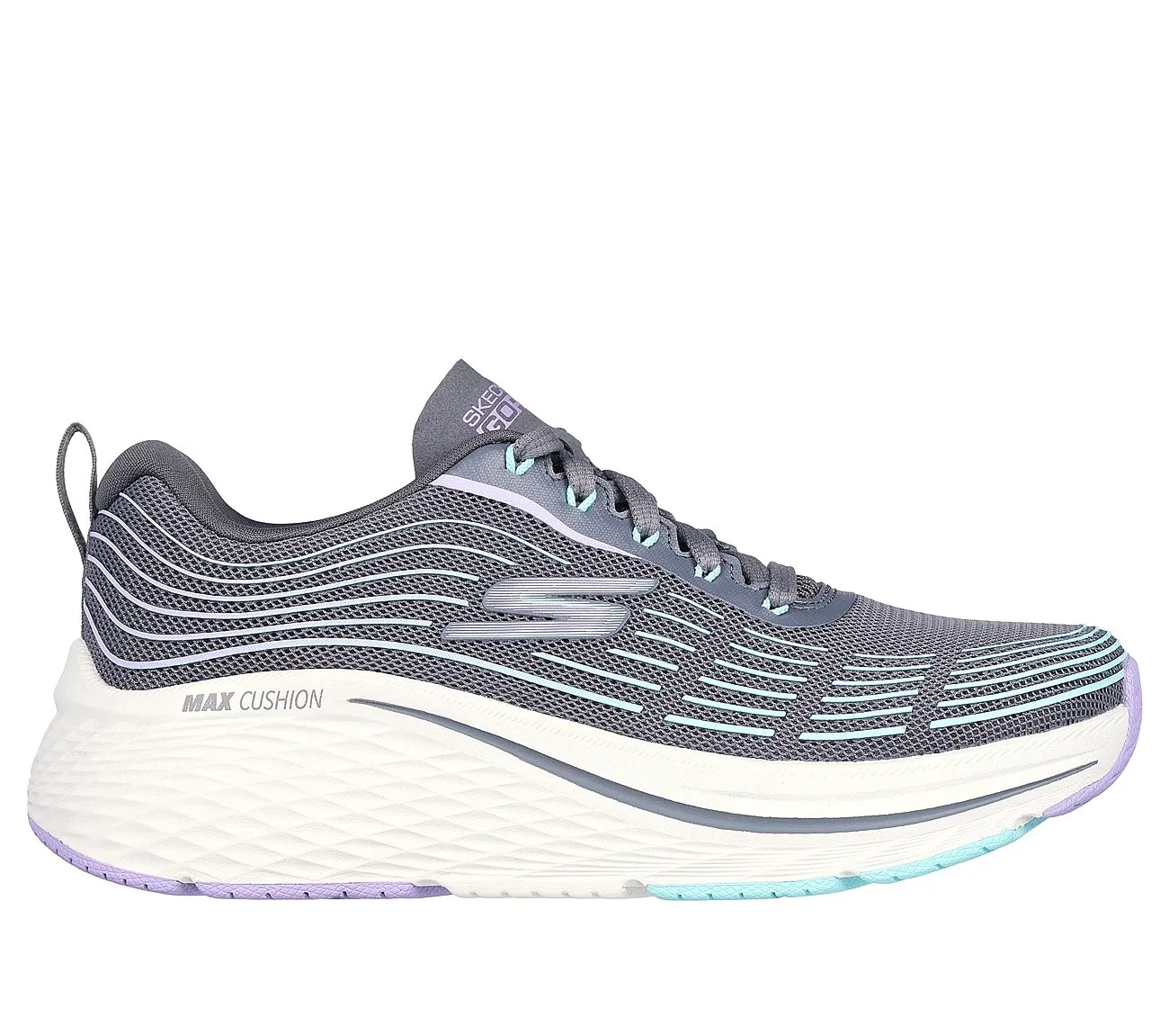 MAX CUSHIONING ELITE 2 - CHARCOAL LAVENDER