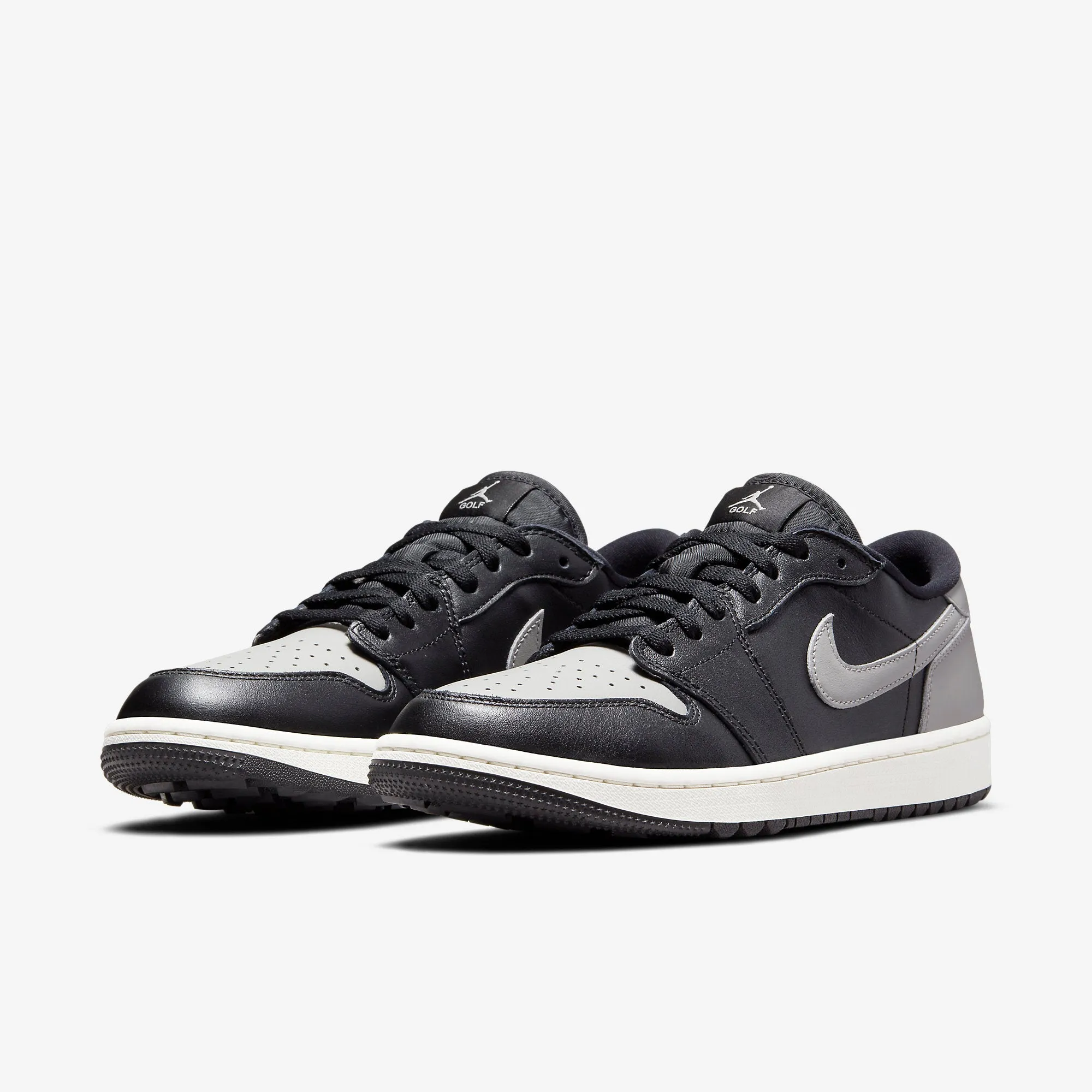 Men's Air Jordan 1 Low GOLF "Shadow" (Black/Medium Grey/Sail)(DD9315-001)