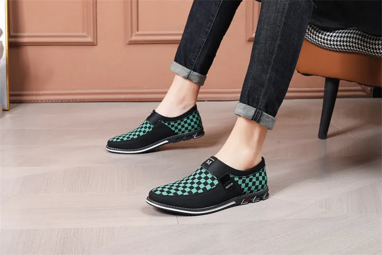 Men's Breathable Lightweight Non-slip Slip On Shoes