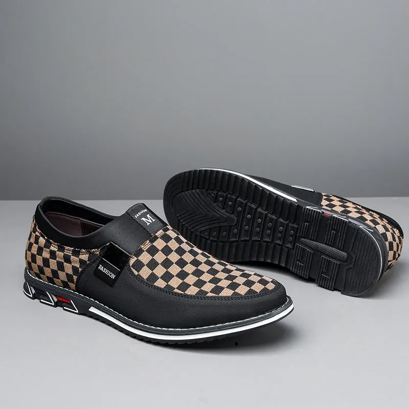 Men's Breathable Lightweight Non-slip Slip On Shoes