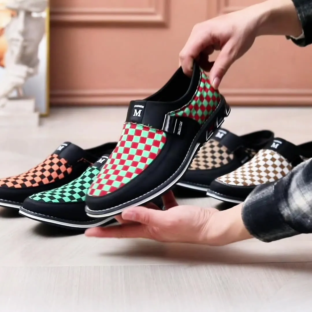 Men's Breathable Lightweight Non-slip Slip On Shoes