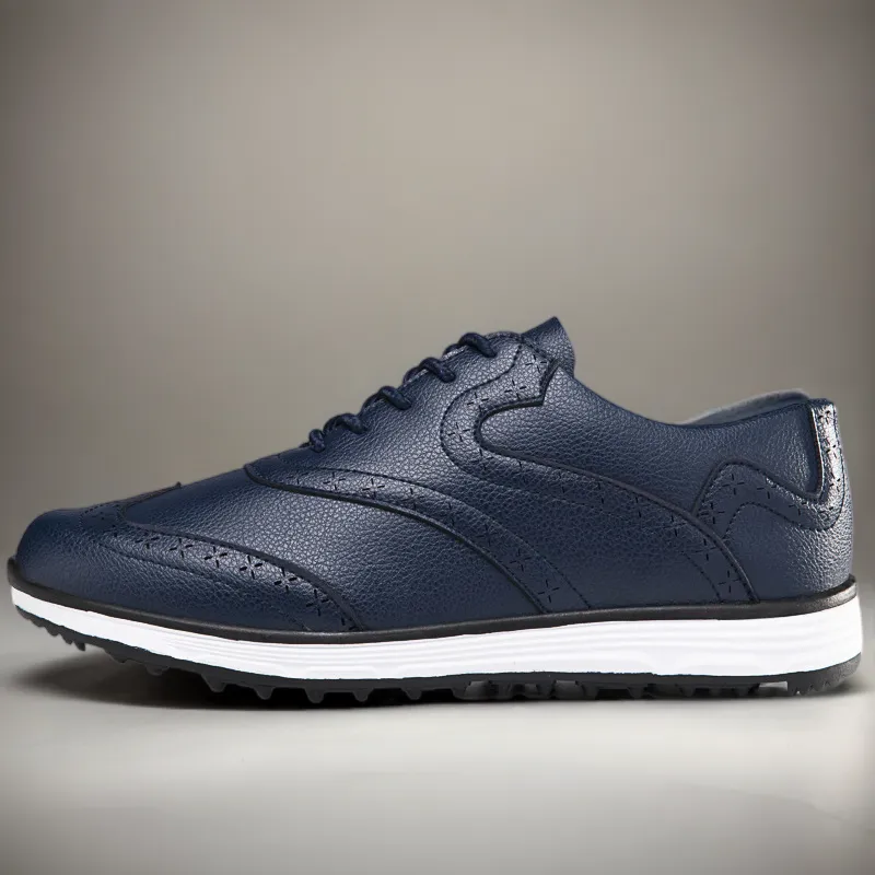 Men's Carved Fashion Golf Anti-Slip Casual Sports Shoes - Free Shipping