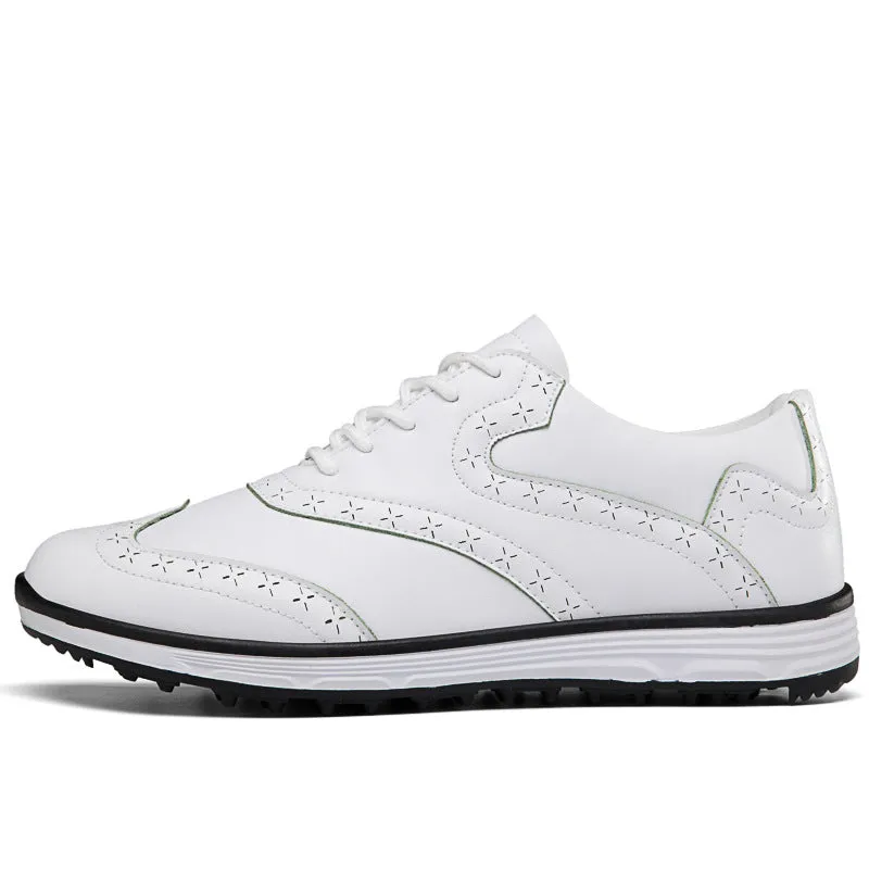 Men's Carved Fashion Golf Anti-Slip Casual Sports Shoes - Free Shipping