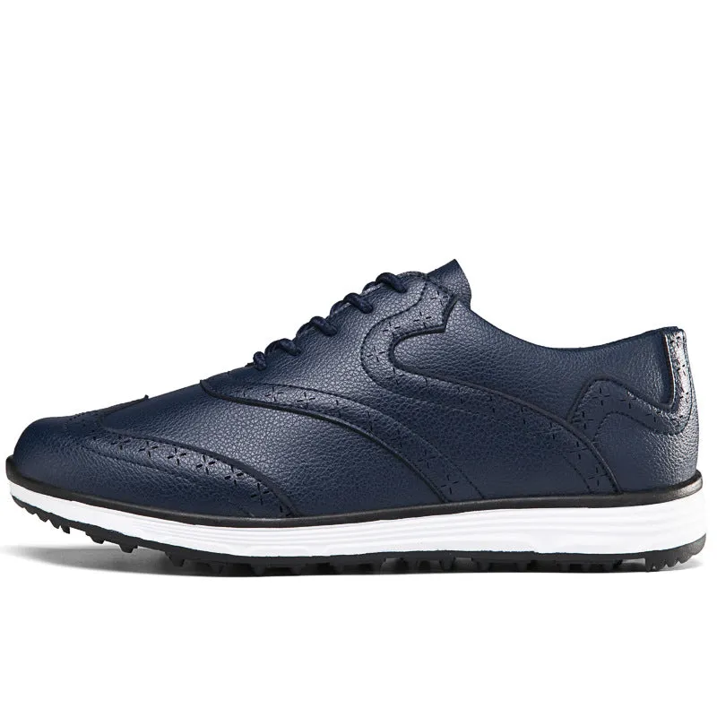 Men's Carved Fashion Golf Anti-Slip Casual Sports Shoes - Free Shipping