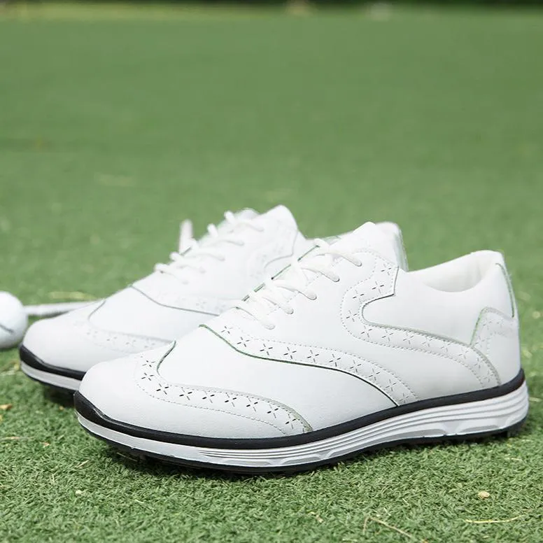 Men's Carved Fashion Golf Anti-Slip Casual Sports Shoes - Free Shipping