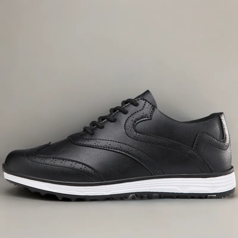 Men's Carved Fashion Golf Anti-Slip Casual Sports Shoes - Free Shipping