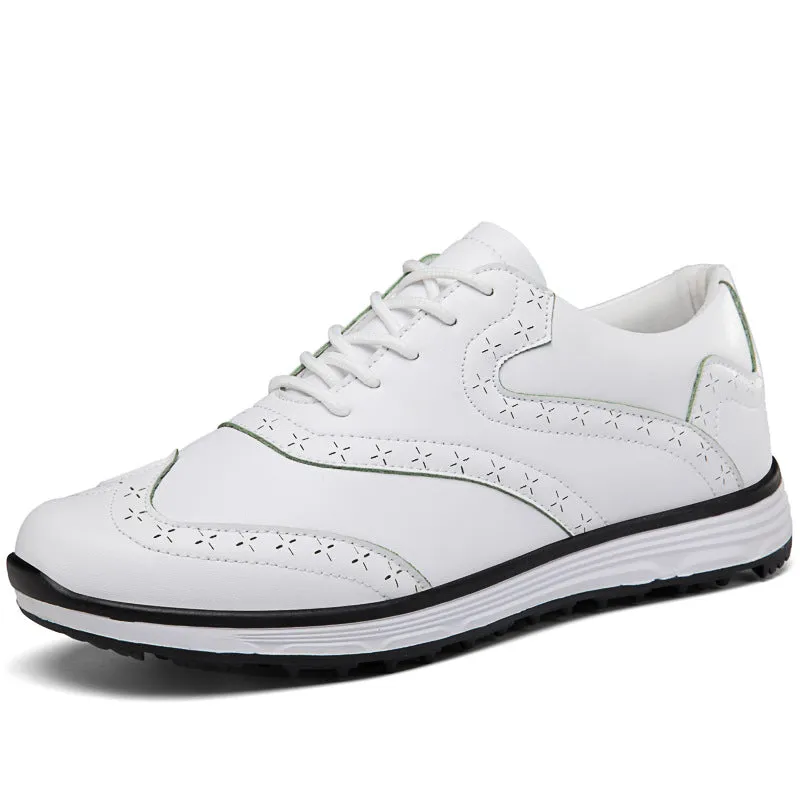 Men's Carved Fashion Golf Anti-Slip Casual Sports Shoes - Free Shipping