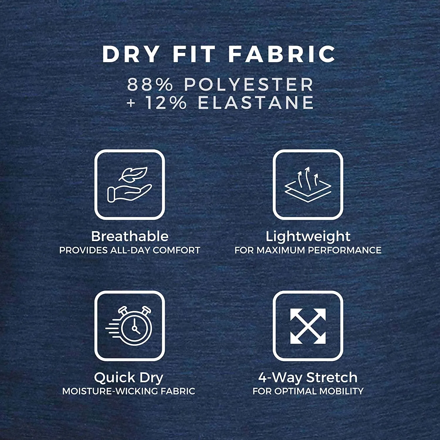 Men'S Dry Fit Long Sleeve Golf Shirt - Quick Dry Polo Shirts - UPF 30, Stretch Fabric