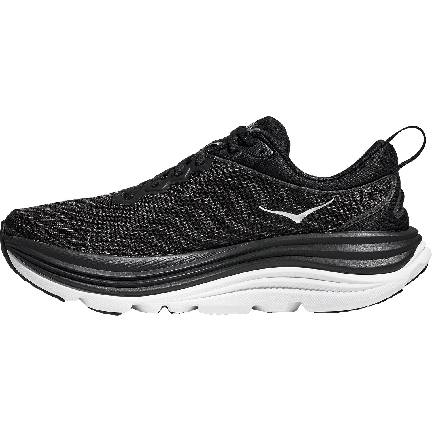 Men's Hoka Gaviota 5 Black/White Mesh