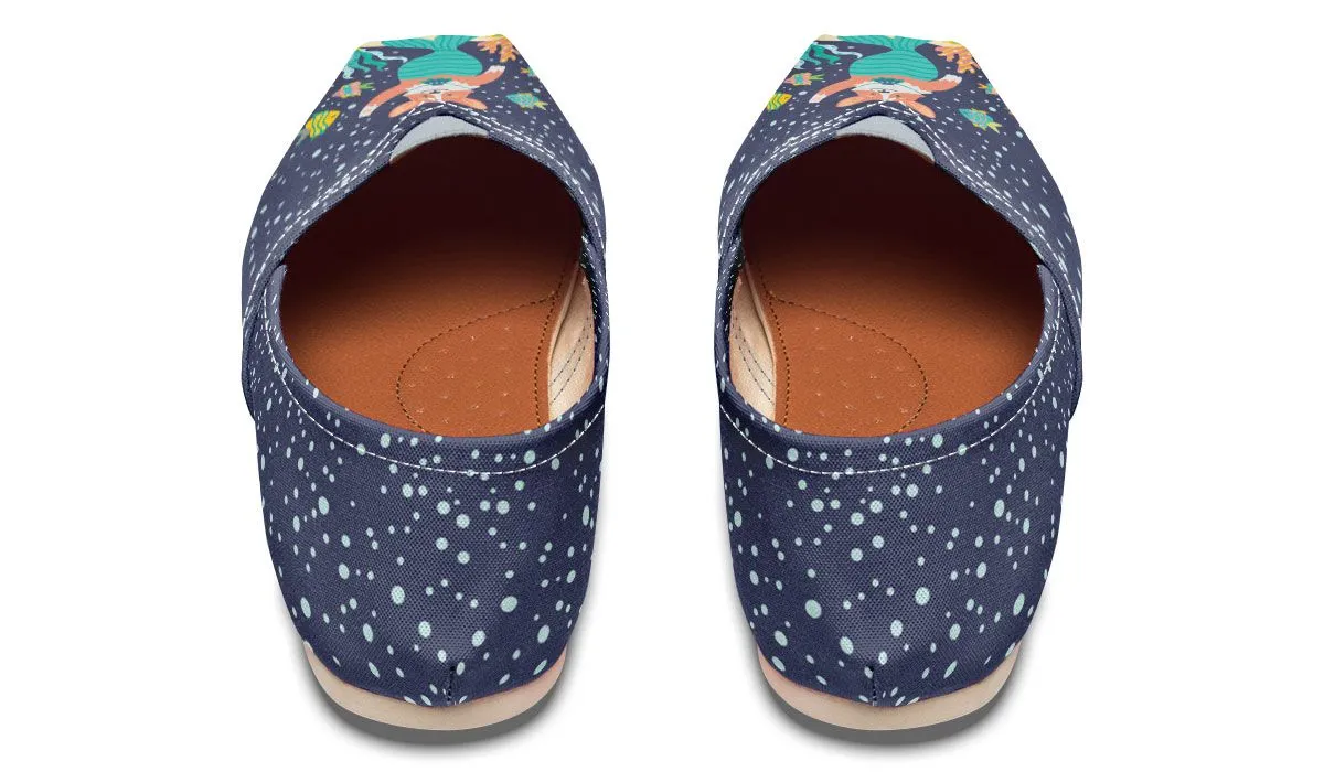 Mermaid Corgi Casual Shoes