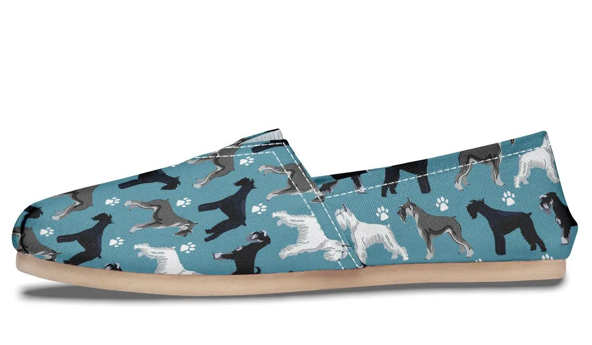 Miniature Schnauzer Casual Shoes