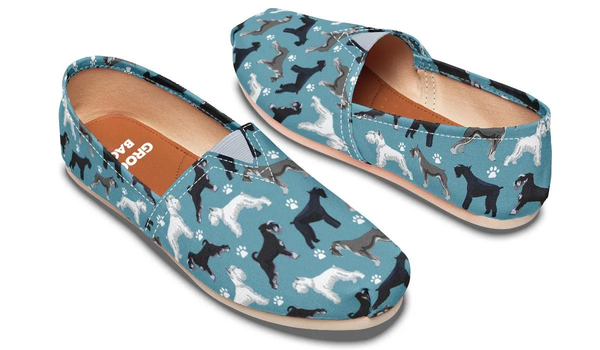 Miniature Schnauzer Casual Shoes