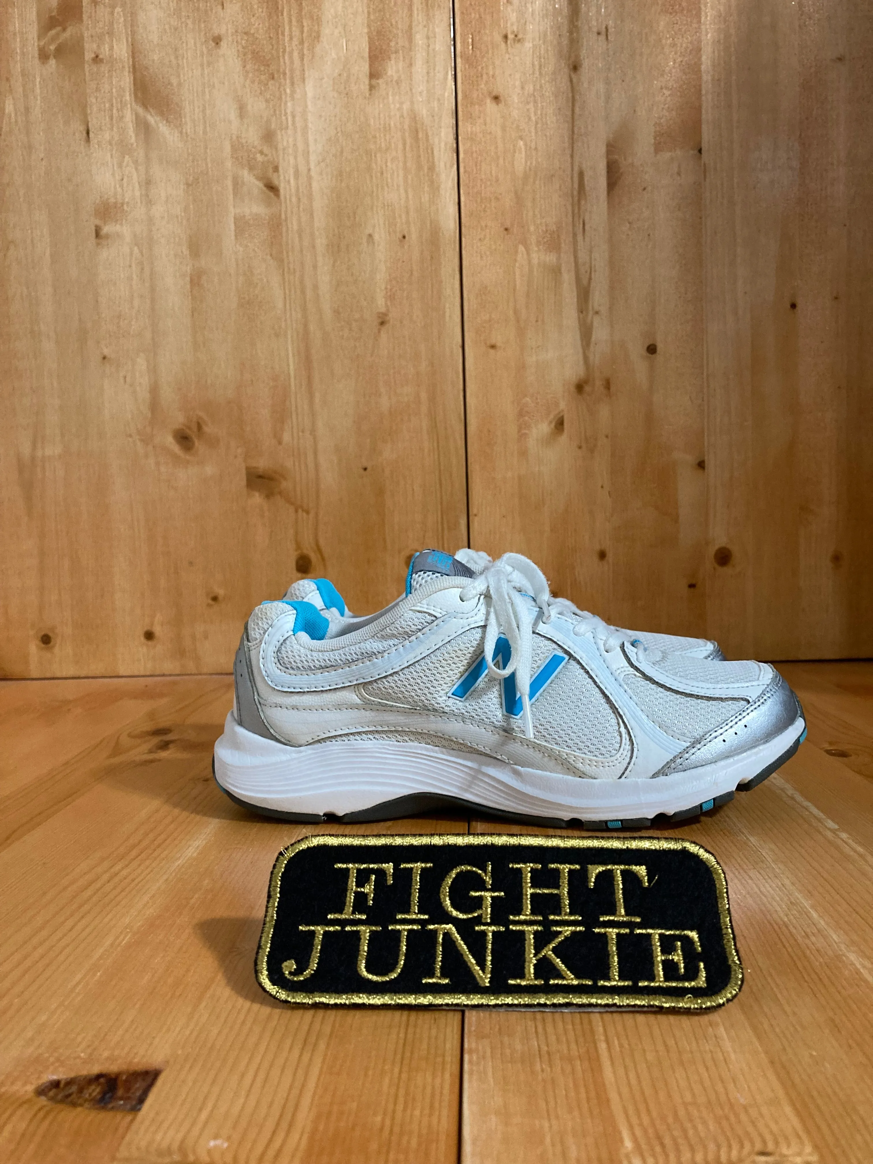 NEW BALANCE 496 V2 Women Size 8D Walking Shoes Sneakers White WW496WW2