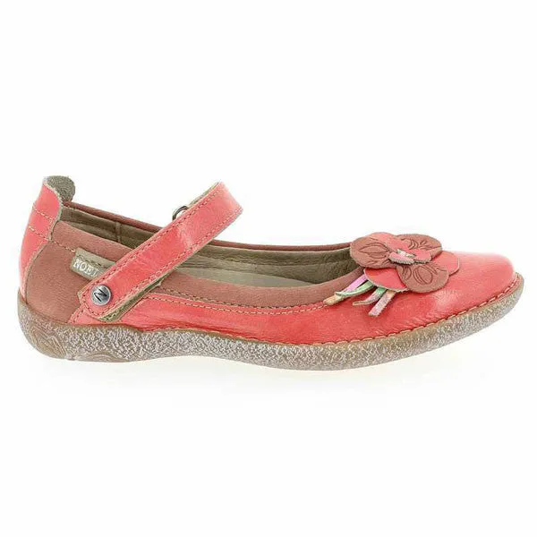 Noel Coraly Coral Patent Velcro Shoes
