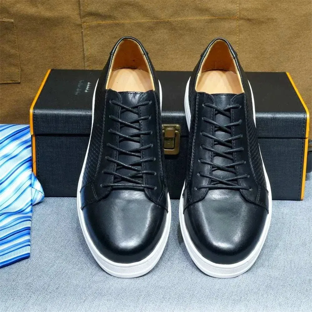 Office genuine leather shoes