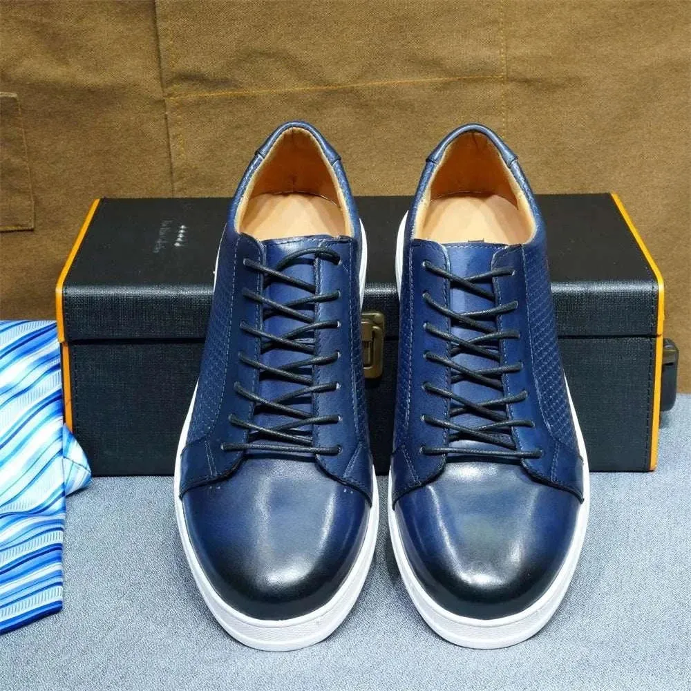 Office genuine leather shoes