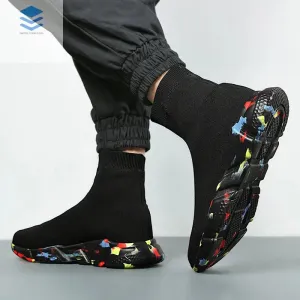Old Beijing cloth shoes women elastic socks shoes
