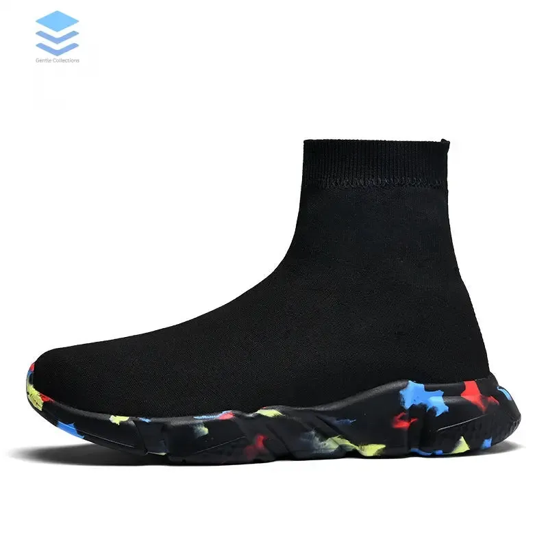 Old Beijing cloth shoes women elastic socks shoes