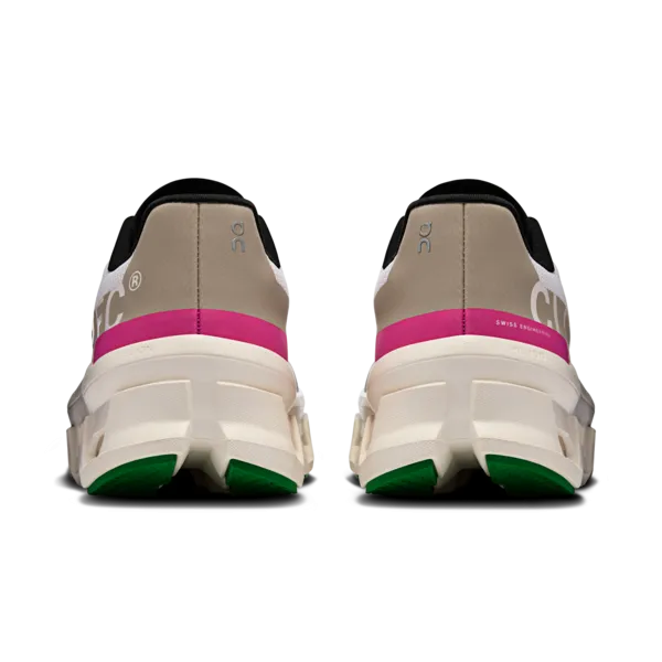 On Cloudmonster Silver Ivory Women's