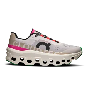 On Cloudmonster Silver Ivory Women's