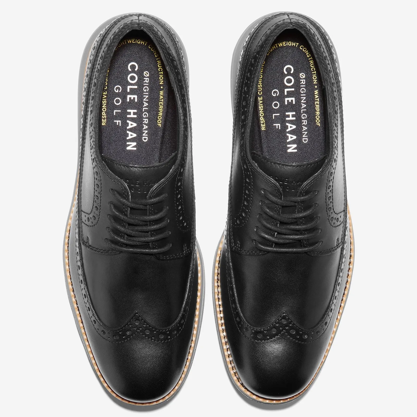 ORIGINALGRAND Wing Ox Golf Black/CH Natural/Quiet Shade - AW23